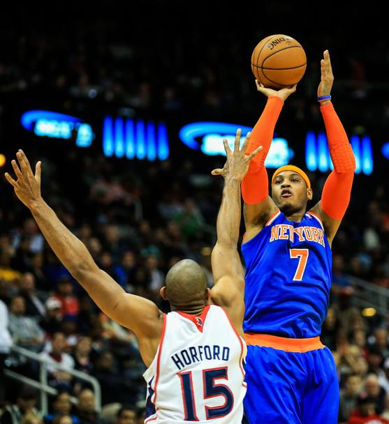 Carmelo Anthony, dalle sue mani 23.4 punti per i Knicks Usa Today